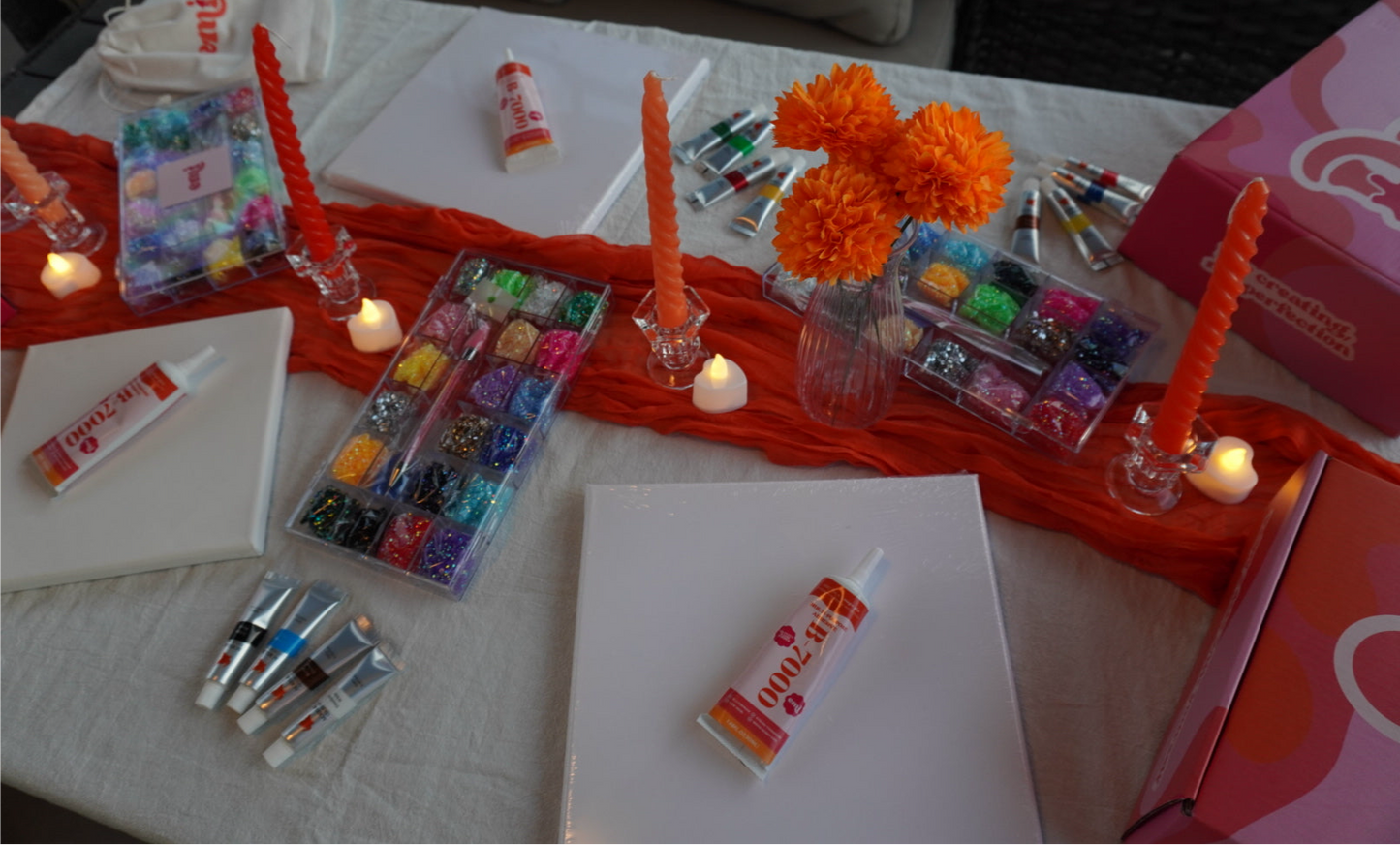Rhinestone Canvas Kit