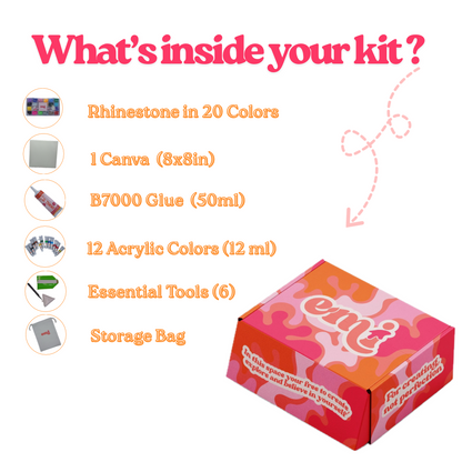 Rhinestone Canvas Kit