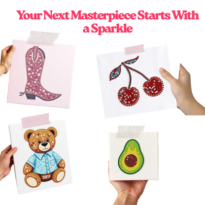 Rhinestone Canvas Kit