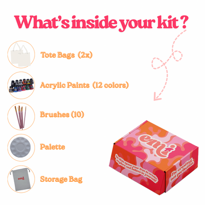 Tote Bag Painting Kit